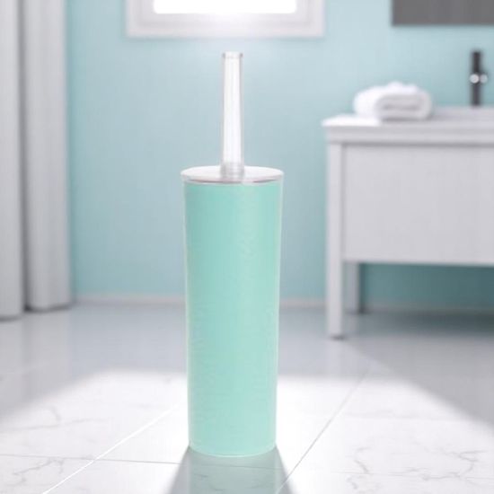 Щетка WC Bathroom Diamond, c подставкой, "цилиндр", 39 cм, 3 цвета