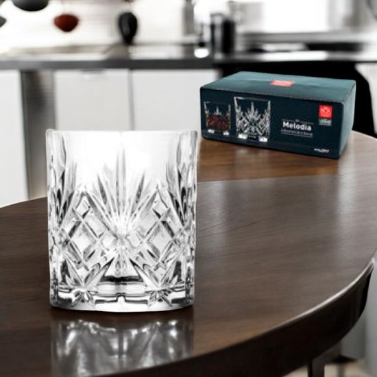 Set pahare Melodia 6 buc, 240 ml