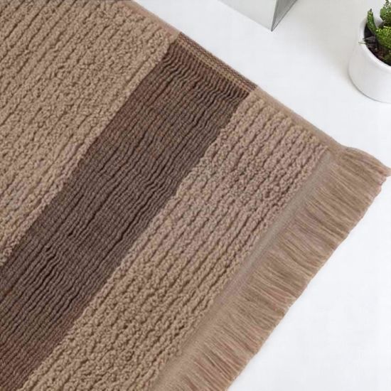 Prosop BUMBACEL Vijn, bej taupe, 70x135 cm