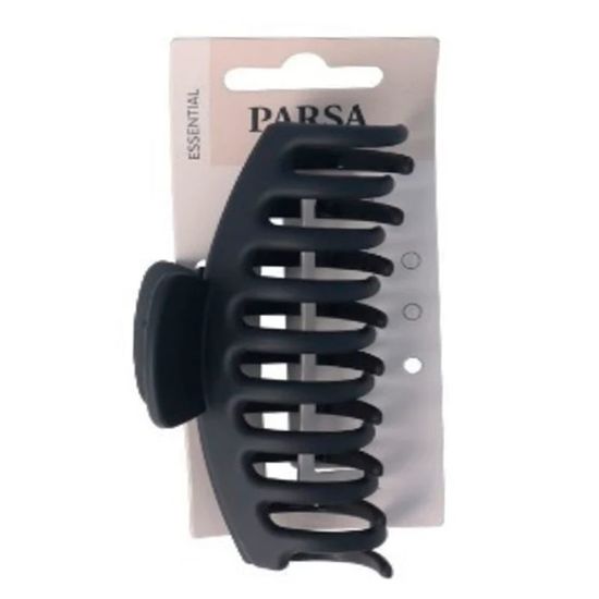 Crab de par PARSA Beauty, mat, negru, 11 cm, 1 buc