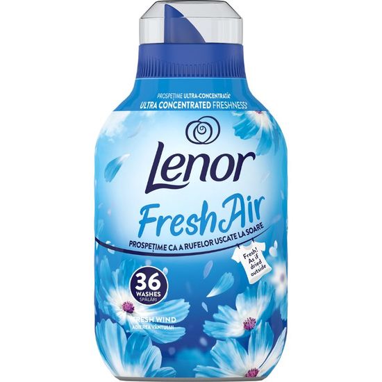 Кондиционер для белья LENOR Fresh Air Fresh Wind, 36 стирки, 504 мл