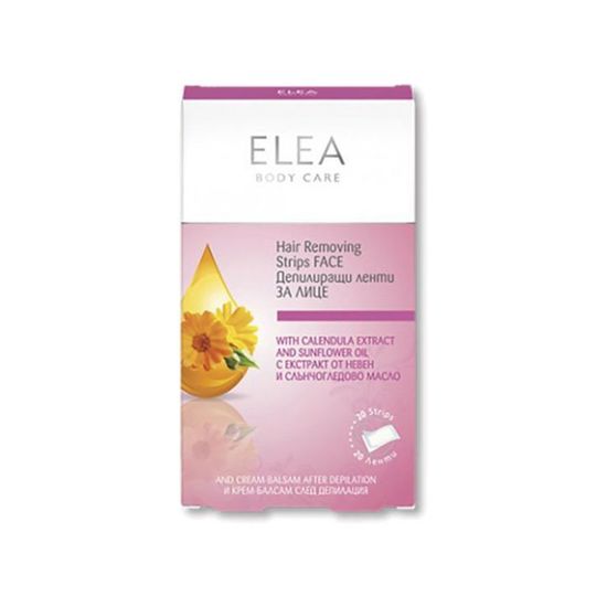 Восковые полоски ELEA для лица, 20шт., изображение 2