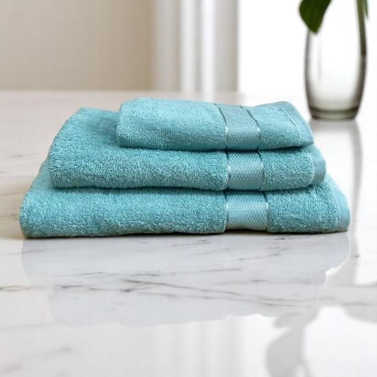 Prosop pentru bucatarie BUMBACEL CURCUBEU, Turcoaz, 33*60 cm