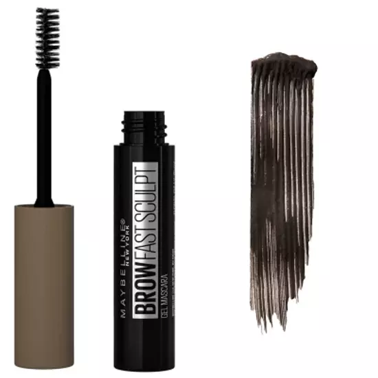 Mascara gel pentru sprancene MAYBELLINE Fast Sculpt 06 Deep Brown, 2.8ml