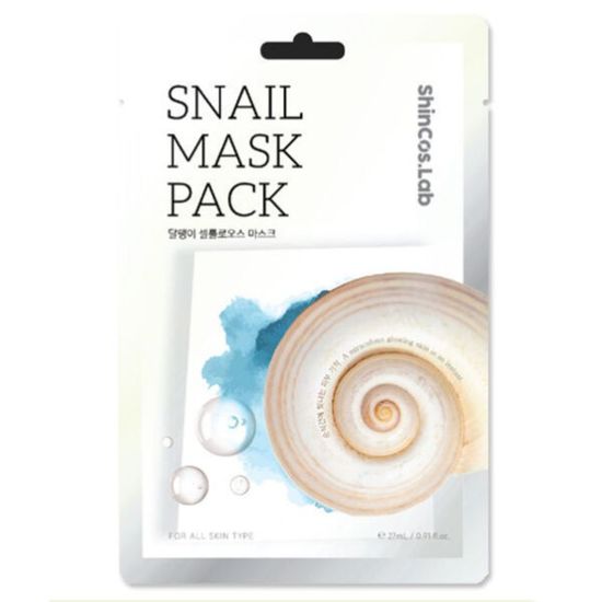 Masca de tesatura SHINCOS.LAB Snail, 27 ml