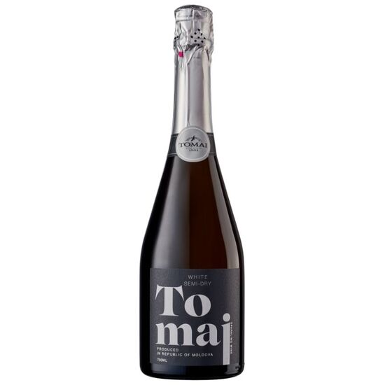 Вино игристое TOMAI "Tomai Black", белое, полусухое, 0.75 л, изображение 2