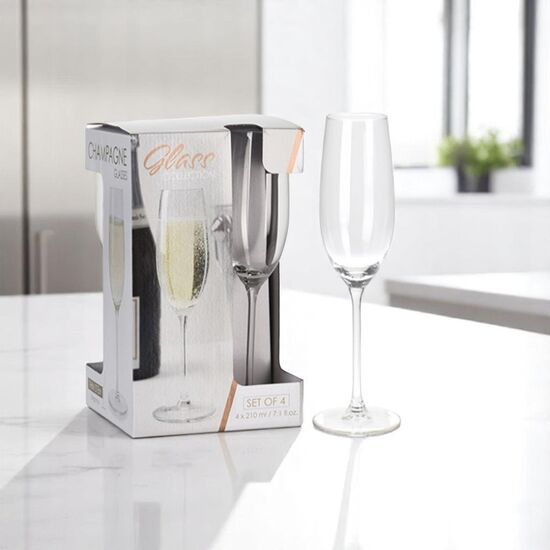Set pocale pentru sampanie Vinissimo 4buc