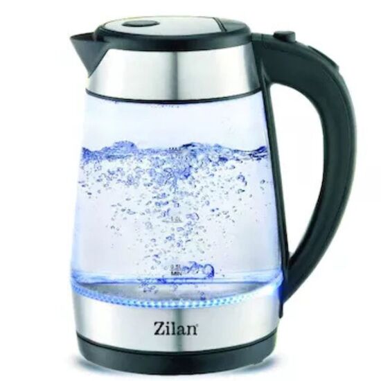 Электрочайник ZILAN ZLN3963, 1.7 л, стекло, изображение 2