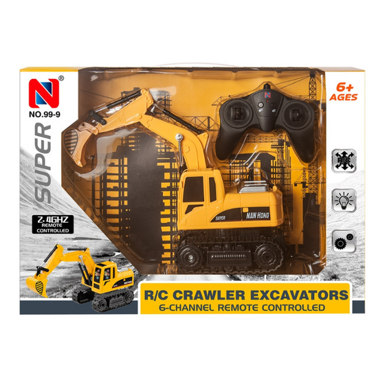Excavator NAN HONG, cu telecomanda si lumini, 3 image
