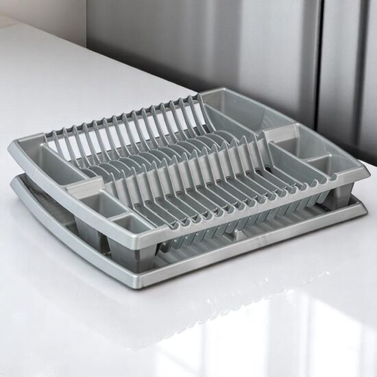 Suport uscator pentru vase MTM  44У38У8 plastic, 5 cm, 44 х 38 х 8,5 см