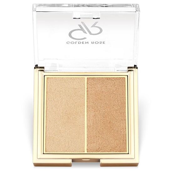 Iluminator GOLDEN ROSE So GLOW Highligter Duo 102