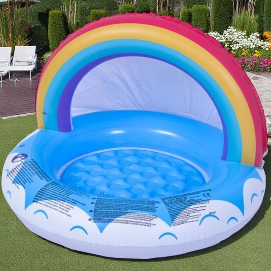 Piscina gonflabila  pentru copii SUNCLUB Rainbow Baby (57155)