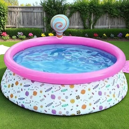Piscina gonflabila SUNCLUB cu fantana Candy (12151)