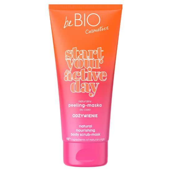 Scrub-masca pentru corp BEBIO Start Your Active Day, nutritie, 200 ml, 2 image