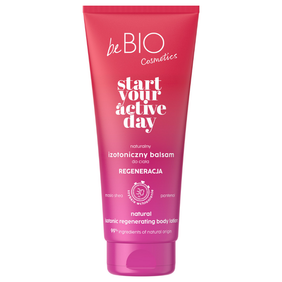 Лосьон для тела BEBIO Start Your Active Day, изотонический, регенерирующий, 200 мл, изображение 2