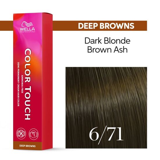 Vopsea de par WELLA PROF CT DEEP BROWNS 6/71, 60 ml