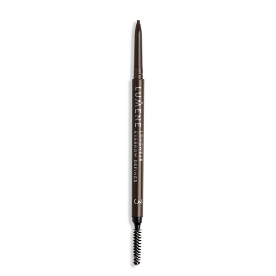 Карандаш для бровей LUMENE Longwear Eyebrow Definer, стойкий, цвет 3 Ash Brown, 0,09 г