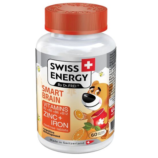 Таблетки SWISS ENERGY SMART BRAIN, 60 шт, изображение 3