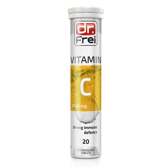 Vitamine DR.FREI Vitamina C 1000 mg, vitamine efervescente, 20 buc, 2 image