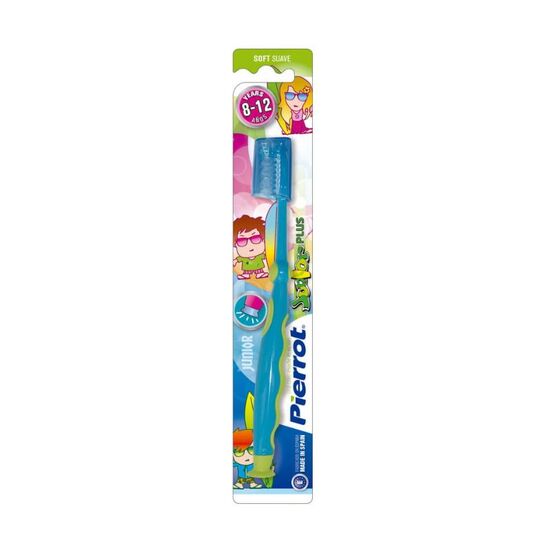Periuta de dinti PIERROT Junior Plus Soft, pentru copii 8-12 ani