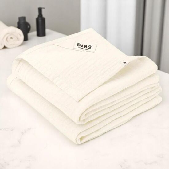 Набор муслиновых салфеток BIBS Ivory, 70x70 см, 2 шт