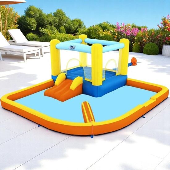 Надувной игровой центр BESTWAY Beach Bounce, 365 х 340 х 152 см