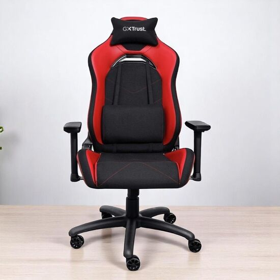 Игровое кресло TRUST Gaming Chair GXT 714R Ruya - Black/Red, 150кг / up to 195см
