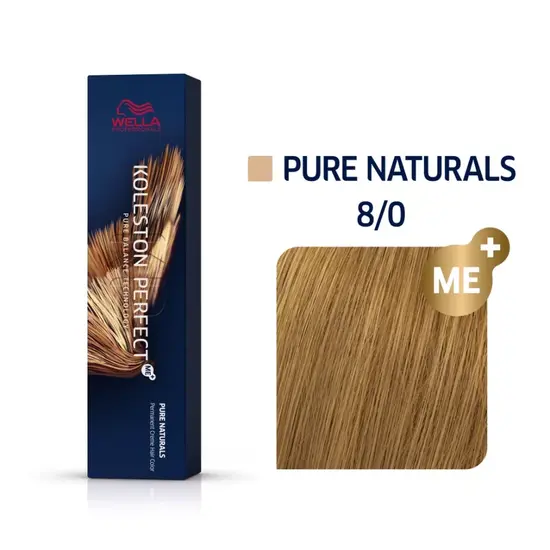 Vopsea de par WELLA PROF KP PURE NATURALS 8/0, 60 ml