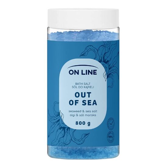 Соль для ванны ON LINE VEGAN Out of Sea, 800 г, изображение 2