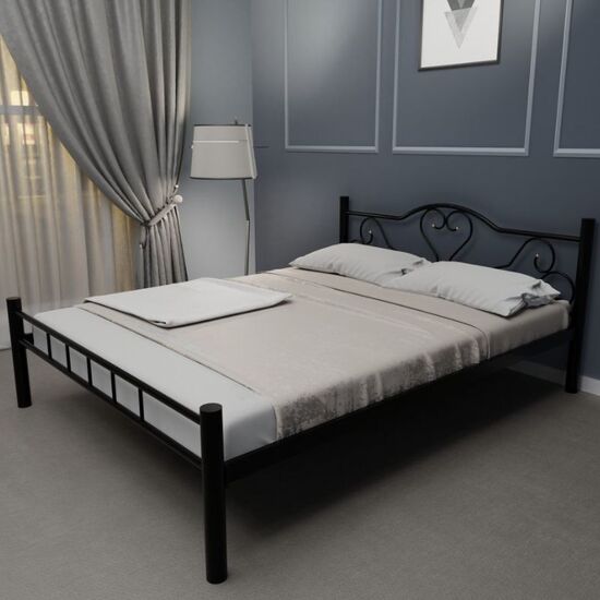 Кровать EVGER K-50 Black, 140x200 см
