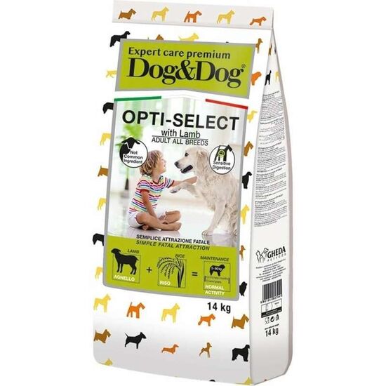 Hrana uscata DOG&DOG Expert Care Premium OPTI-SELECT, pentru caini, 14kg