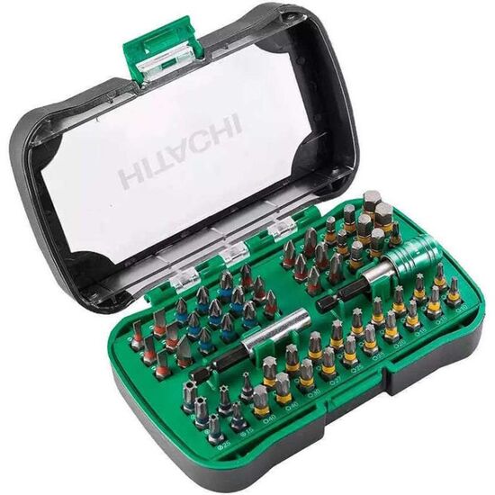 Набор из 60 бит с 2 удлинителями для шуруповерта HIKOKI