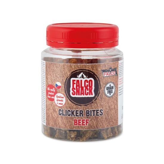 Recompensa FALCO Clicker bites beef, 130 g