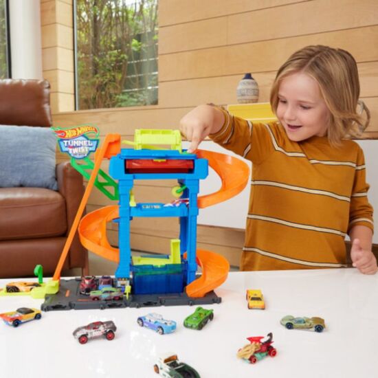 Track HOT WHEELS "Spalatorie Tunel urban Twist", 3 image