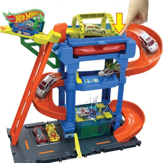 Track HOT WHEELS "Spalatorie Tunel urban Twist", 4 image