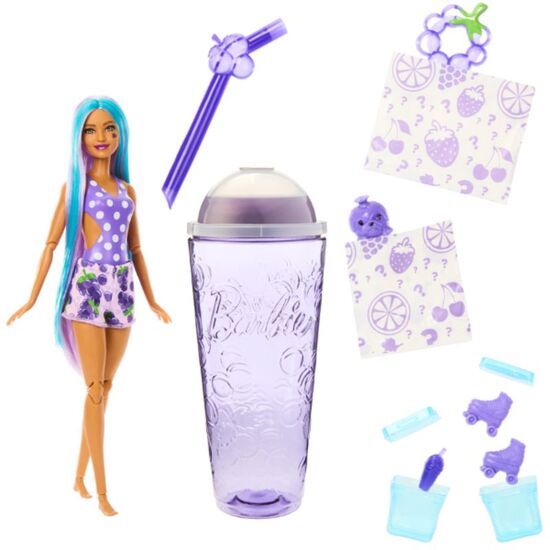 Papusa BARBIE Pop Reveal „Suc de struguri”, Fruit series, 4 image