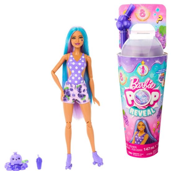 Papusa BARBIE Pop Reveal „Suc de struguri”, Fruit series, 7 image