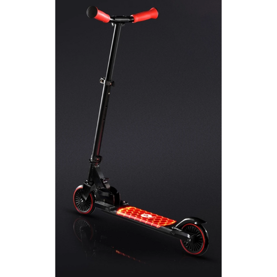 Trotineta QPLAY Honeycomb, rosu, 4 image