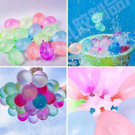 Set pompa baloane  100 buc, cu pompa 1.5 L, 5 image