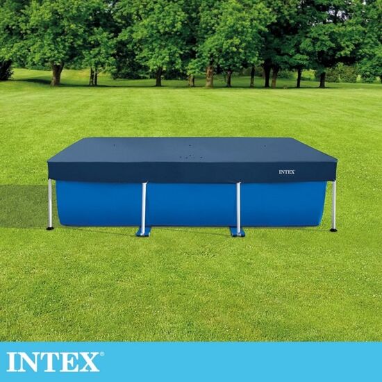 Husa pentru piscine cu cadru metalic dreptunghiular INTEX, 260х160 cm, 5 image