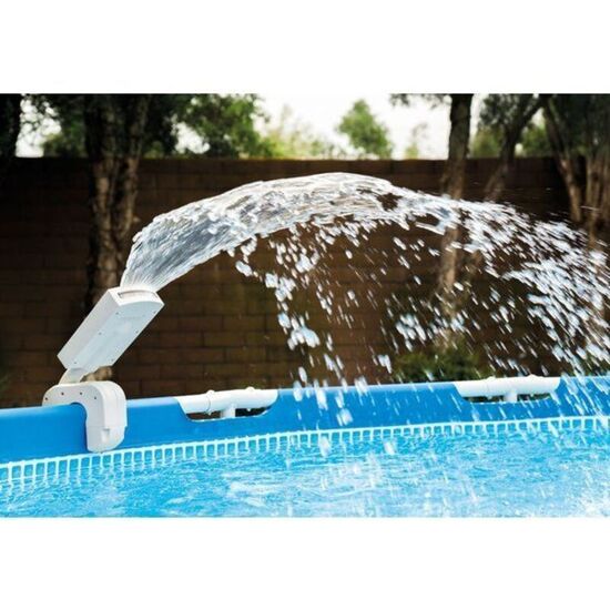 Pulverizator iluminat cu LED-uri pentru piscine cu cadru metalic INTEX, 3 image