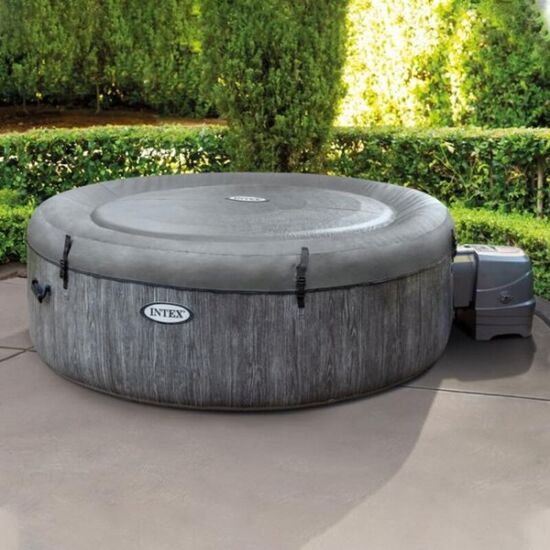 Jacuzzi SPA gonflabil INTEX Greywood Deluxe, 196х71 sm, 795l, 4 persoane, 4 image