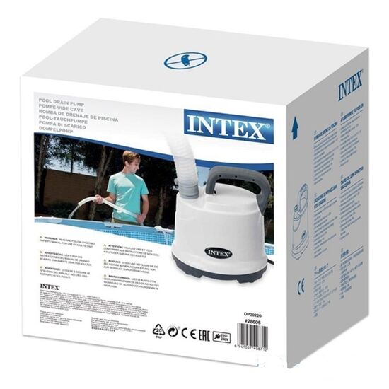 Pompa de drenaj pentru scurgerea apei din piscina INTEX, 220-240V, 3595 L/h, 4 image