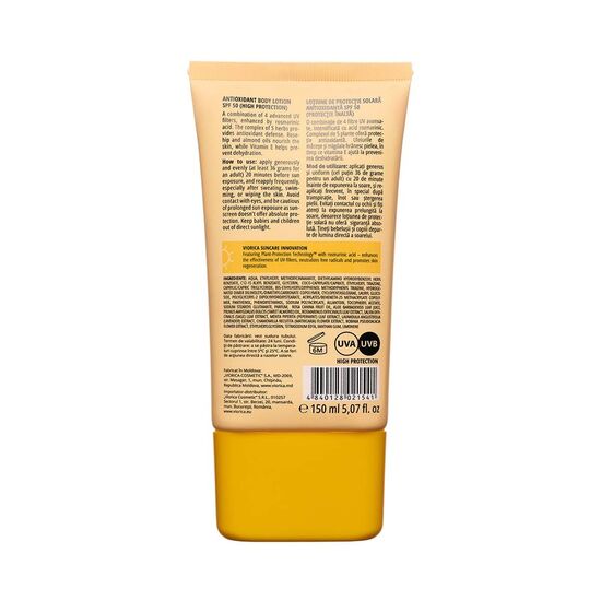Солнцезащитный Лосьон Viorica Solar, Антиоксидантный, Spf 50, 150 Мл, изображение 2