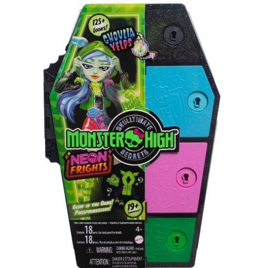 Игровой набор MATTEL Monster High Neon Fright "Гулия Йелпс и Секреты в ее шкафу ", изображение 7