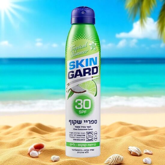 Spray protector SKIN GARD Coconut - Lime SPF30, 200 ml