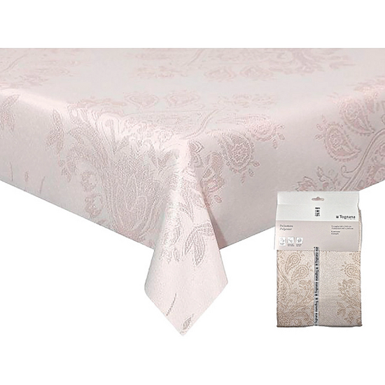 Скатерть Tognana Pink Gold, 140х240см , 100% полиэстер