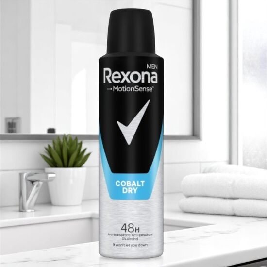  Antiperspirant-spray  REXONA Men Cobalt Dry, 150 ml