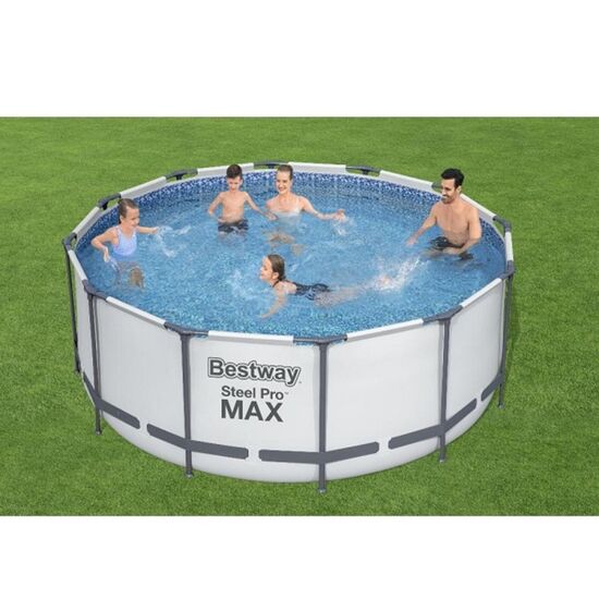 Бассейн BESTWAY STEEL PRO MAX, 366х122 см, 10250 Л, металлический каркас, изображение 7