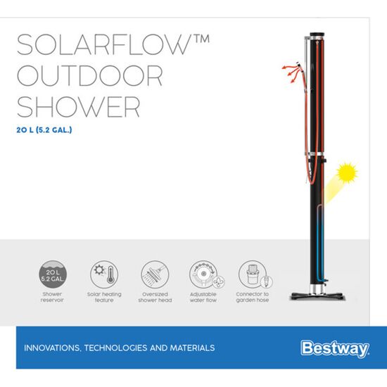 Dus de vara BESTWAY Solar Flow, 20 L, 4 image